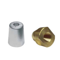 Conical propeller nut with square inner bore - 00405QX - Tecnoseal